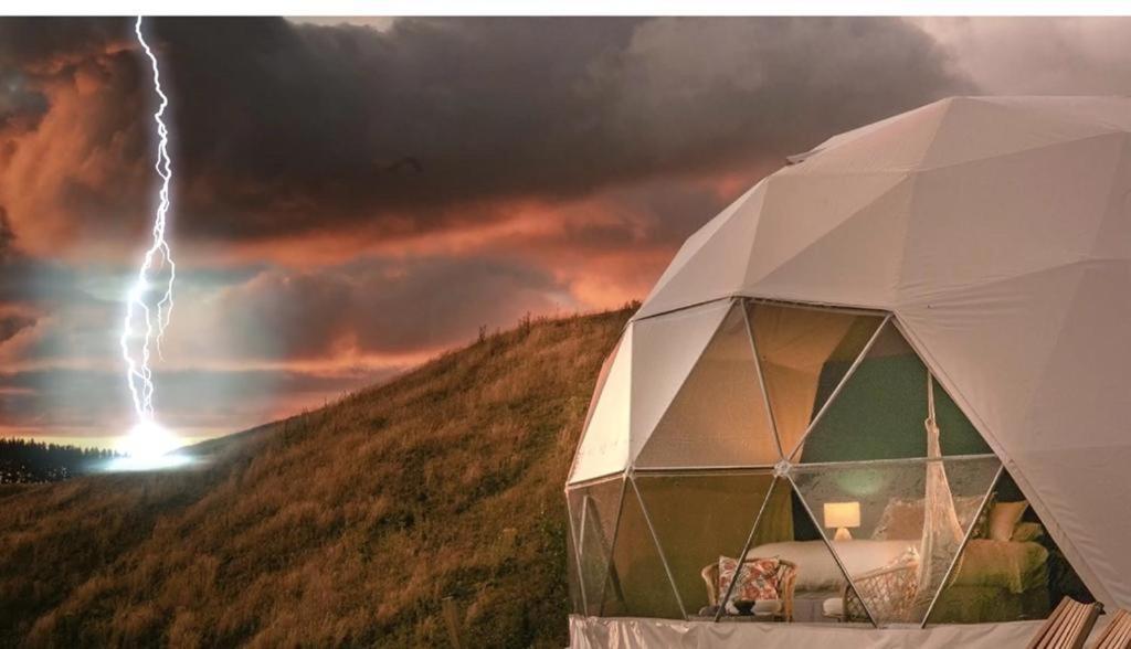 Вилла Caravans Park & Glamping Tents In The Vineyard Турда Экстерьер фото